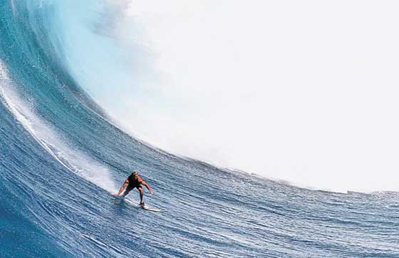 Surf a Tahiti